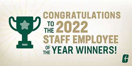 HR announces 2022 Staff Employee of the Year recipients