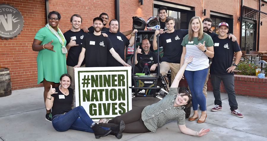 Make an impact on campus through #NinerNationGives