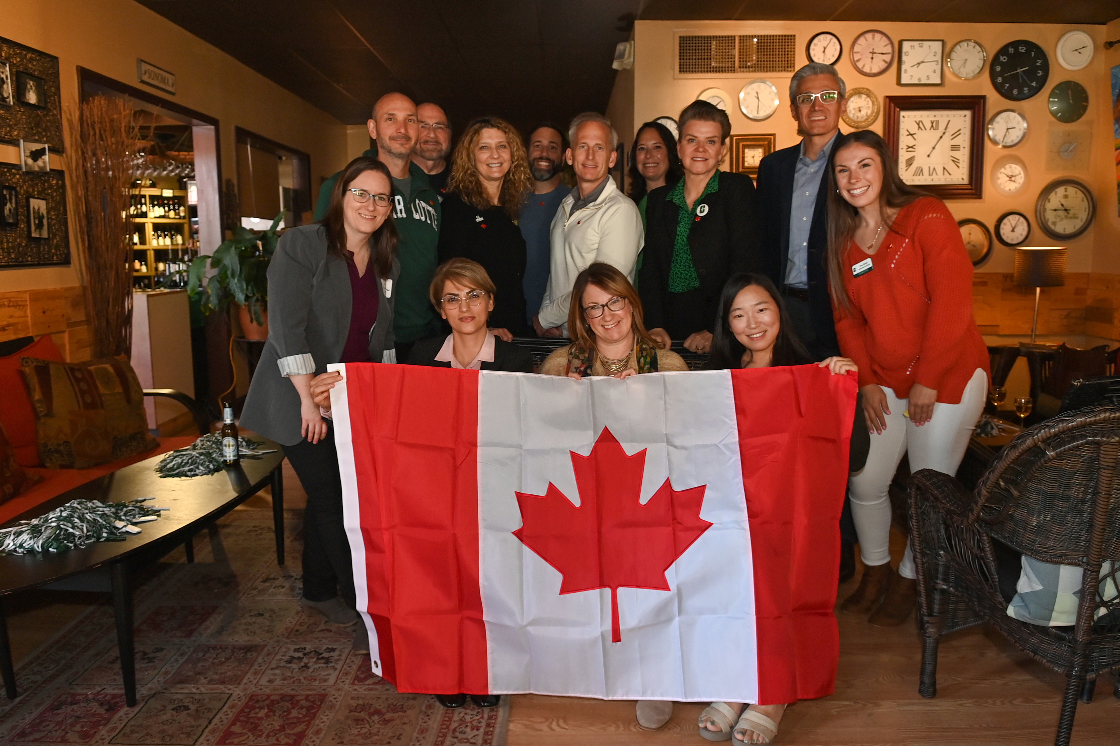 Faculty and staff celebrate Canadian Thanksgiving
