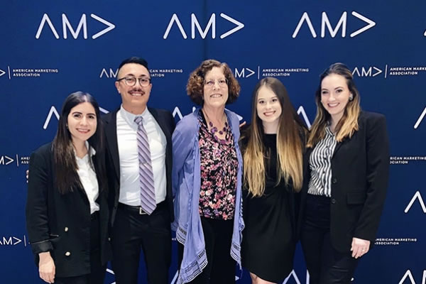 Student marketing chapter recognized at international conference