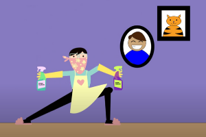 Art students use animation to teach virus safety