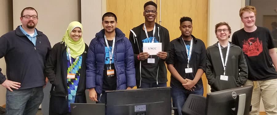 CCI student team finishes in top 20 of national cybersecurity competition