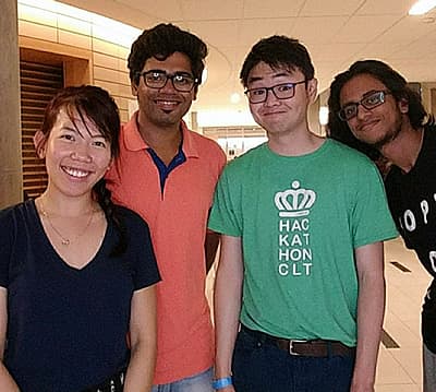 CCI student team creates ‘Best Social Good’ hack