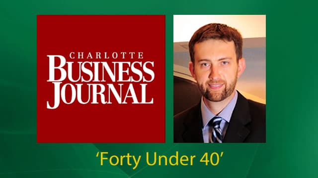 Collins was named to 'Forty Under 40' list