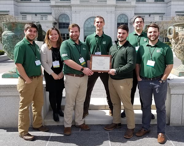 Engineering students place third at national contest