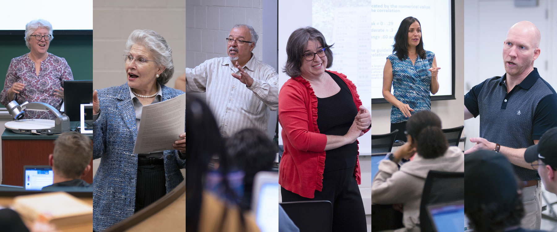 Six finalists named for University's teaching excellence awards