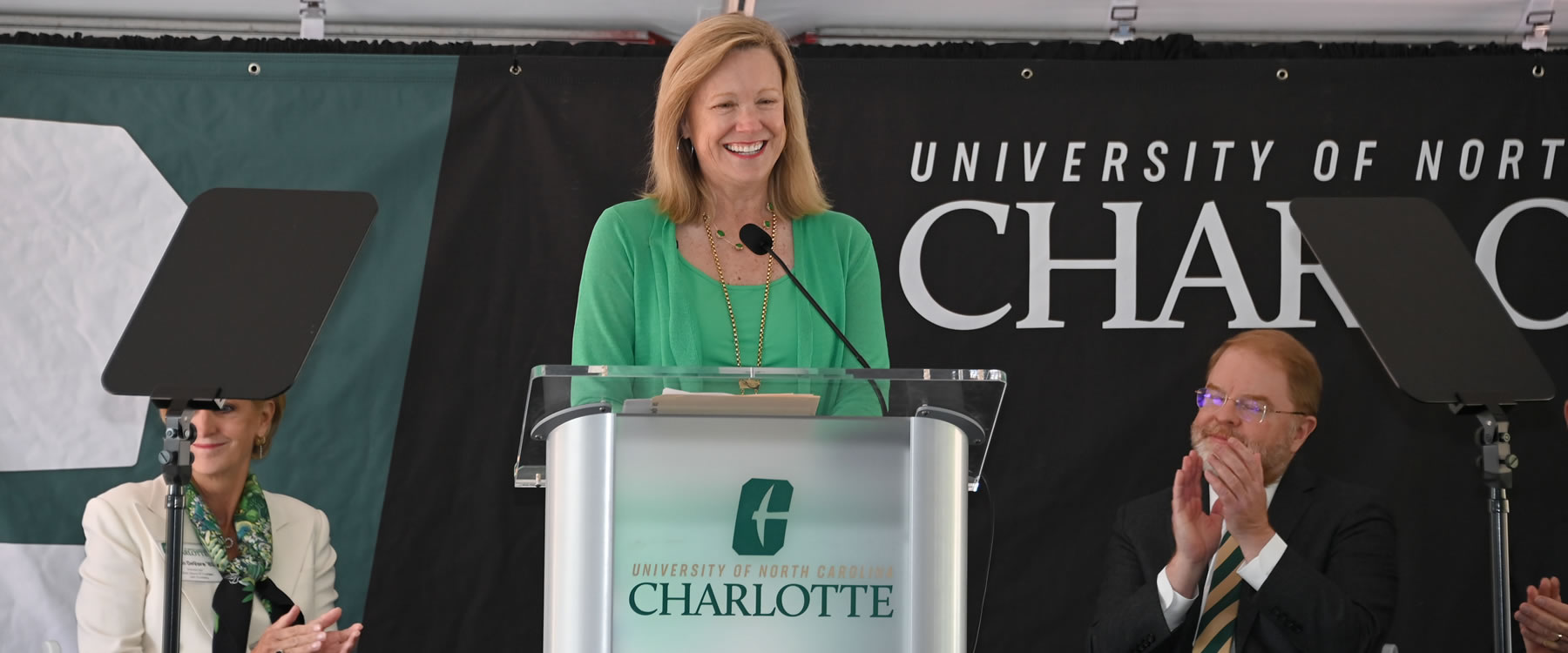 Sharon L. Gaber is celebrated as UNC Charlotte’s fifth chancellor