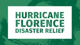 Hurrican Florence relief