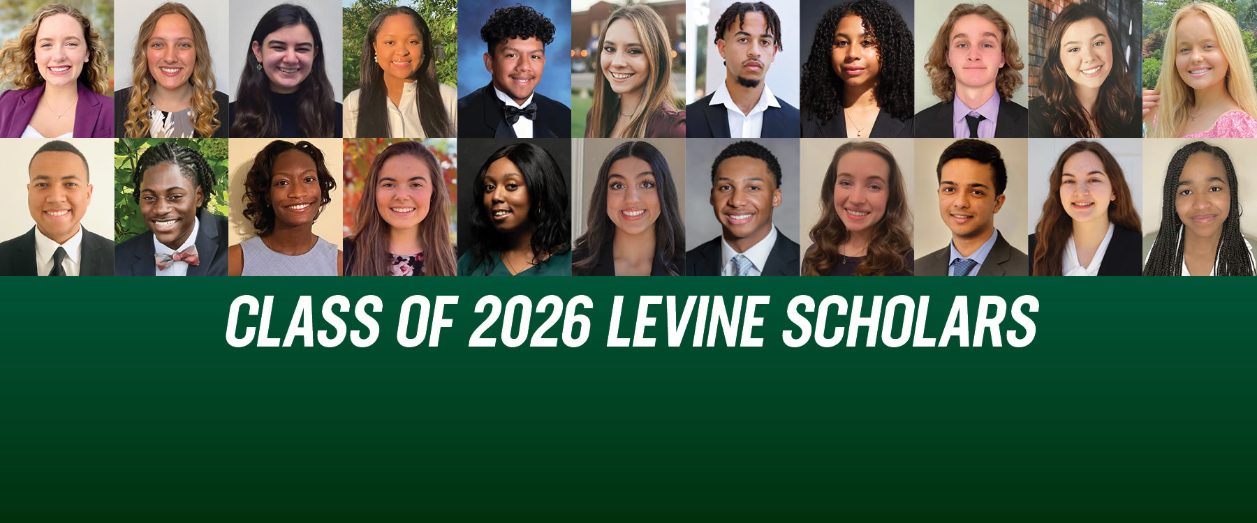 13th class of Levine Scholars to join UNC Charlotte