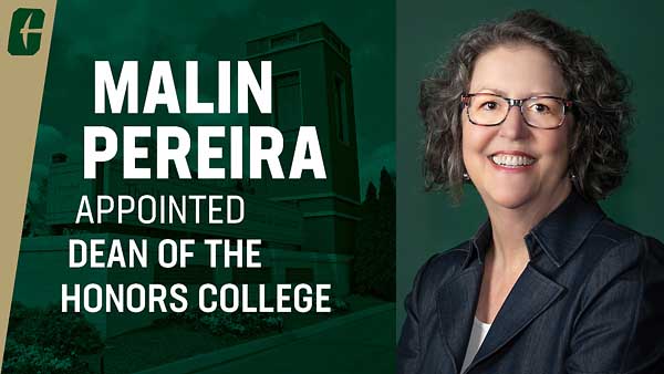 Malin Pereira appointed dean of Honors College