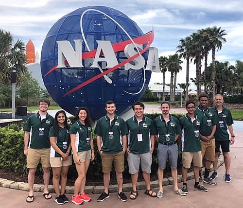 Engineering team places third at NASA Robotic Mining Competition