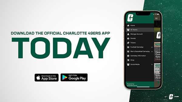 Charlotte 49ers unveil updated mobile app