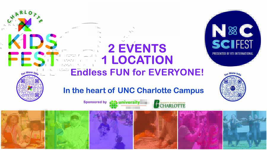 Campus to host NC Science Festival and Charlotte Kids Fest on April 14