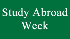Study Abroad Week