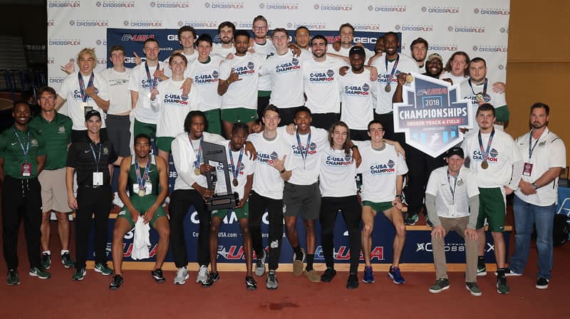 Charlotte 49ers men's track and field team 