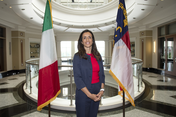 Valentina Cecchi appointed honorary consul of Italy to North Carolina