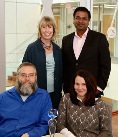 University research team wins Blue Diamond Award