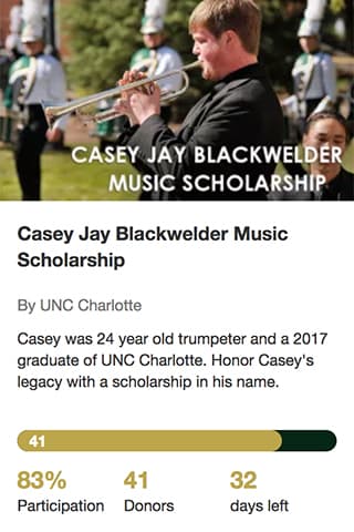 Casey Blackwelder Scholarship