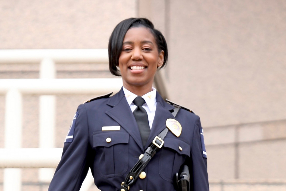 Estella Patterson ’96 is the new police chief for the city of Raleigh, North Carolina. 