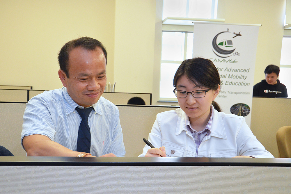 Dr. Wei Fan and Zijing Lin