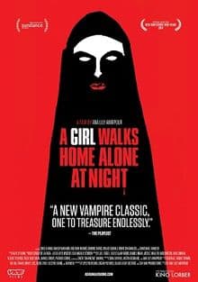  A Girl Walks Home Alone At Night  movie poster