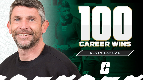 Conference USA marked Coach Kevin Langan's 100th win