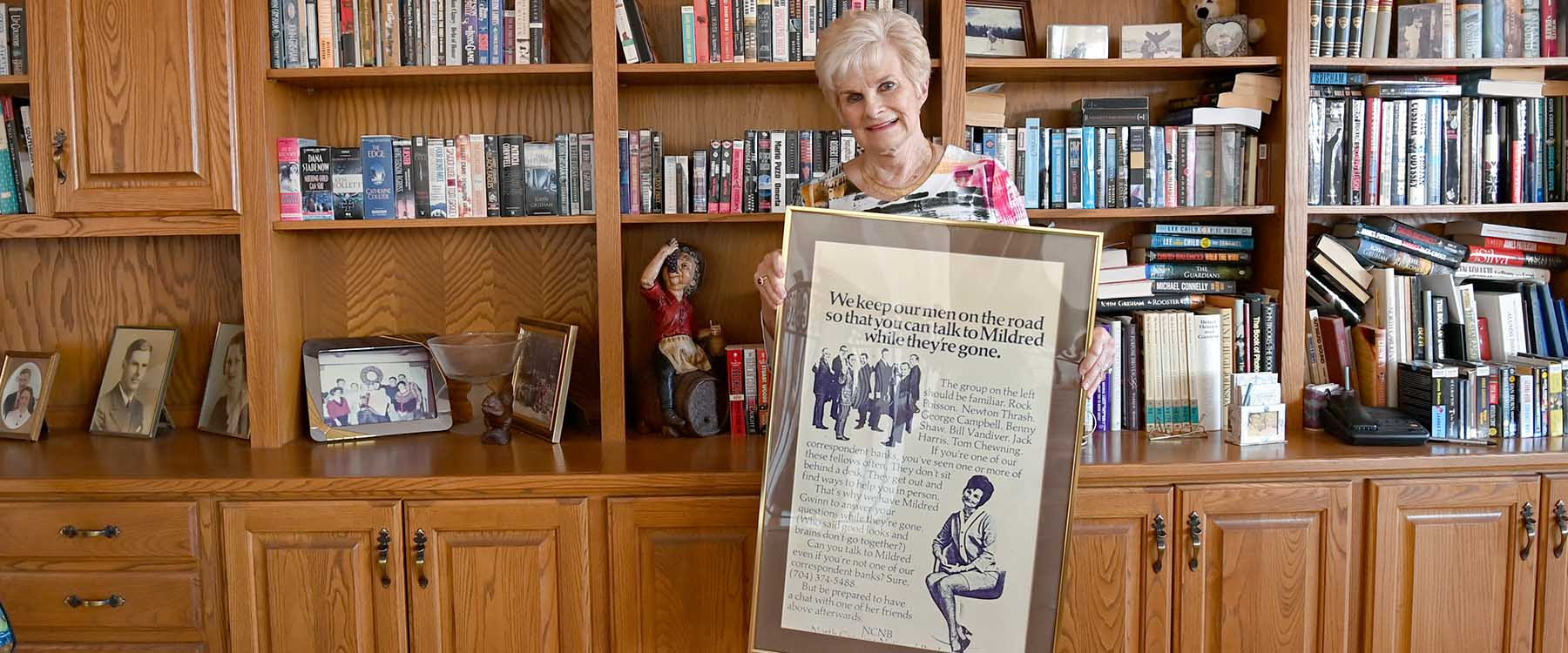 Blazing trails comes naturally to Charlotte College alumna Mildred Gwinn