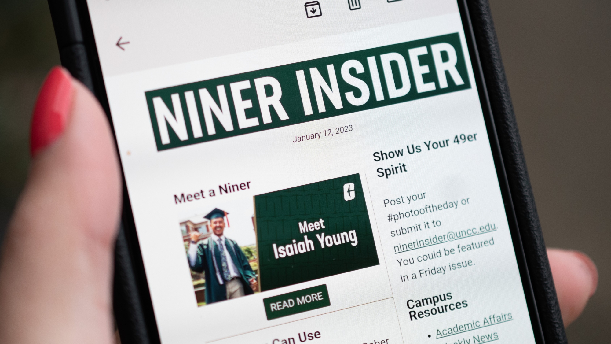 Meet Niner Insider