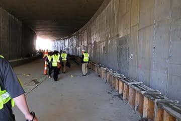 Light rail tunnel