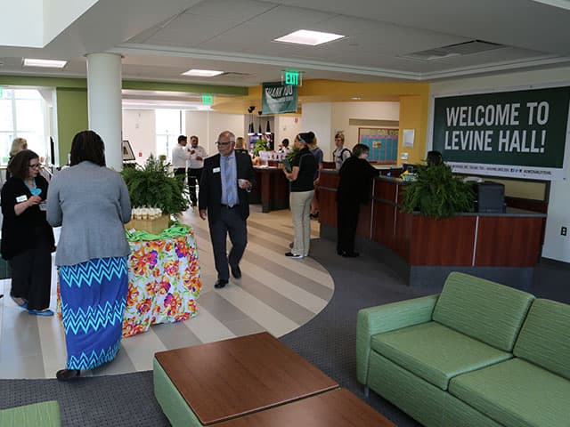 Levine Hall lobby