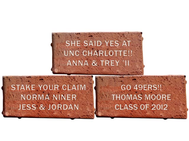Senior Class Brick Campaign