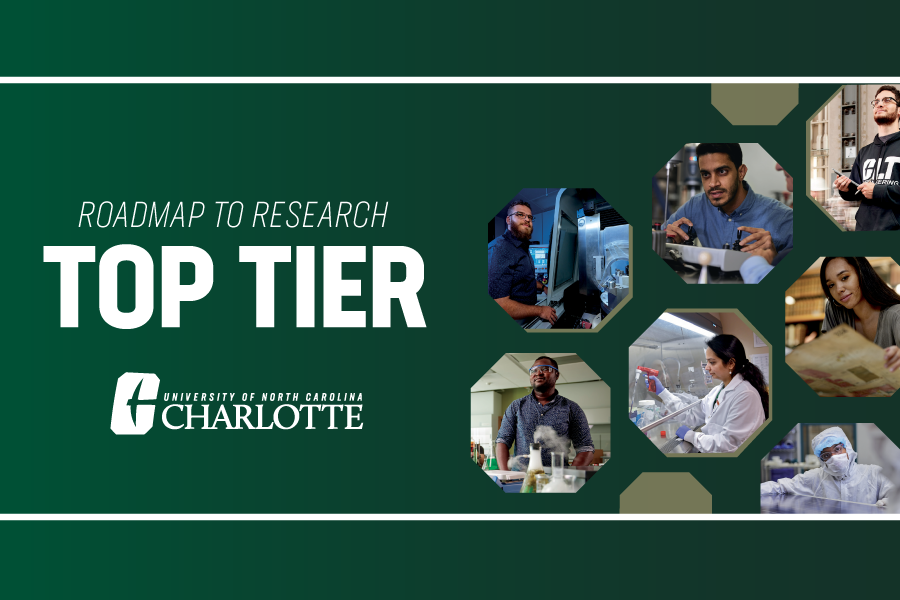 ‘Roadmap to Research Top Tier’ will guide UNC Charlotte’s research direction