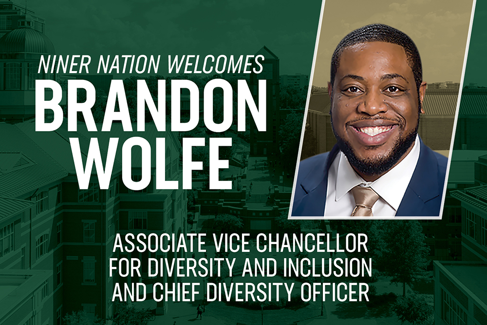 Niner Nation welcomes Brandon Wolfe