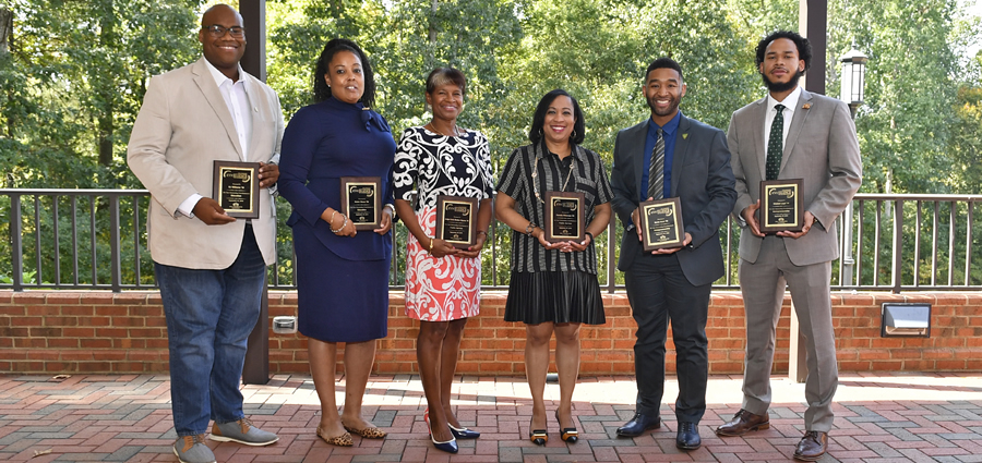 Excellence in Leadership Award recipients 
