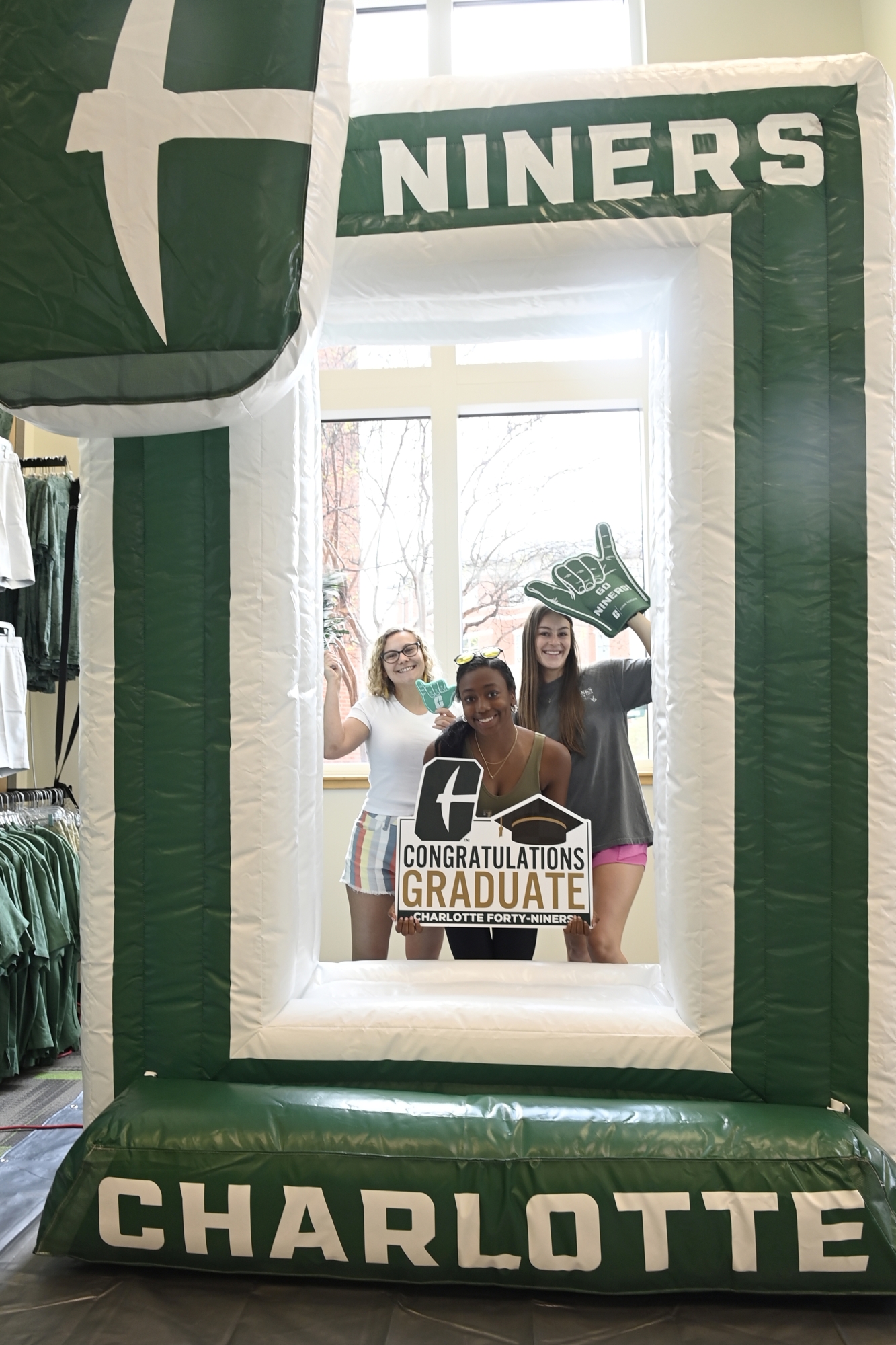 Niner Pride on Display at Commencement Fair