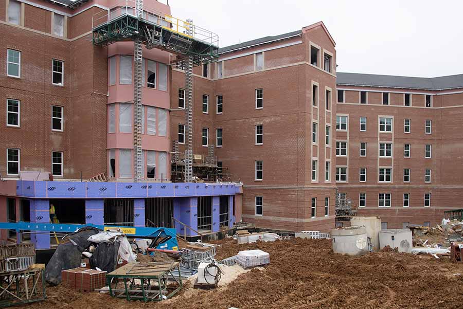 residence hall construction