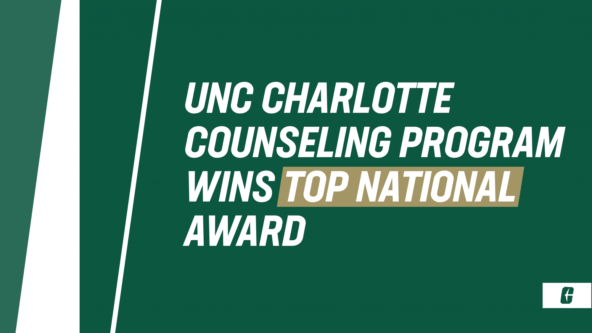 Counseling program receives top national honor