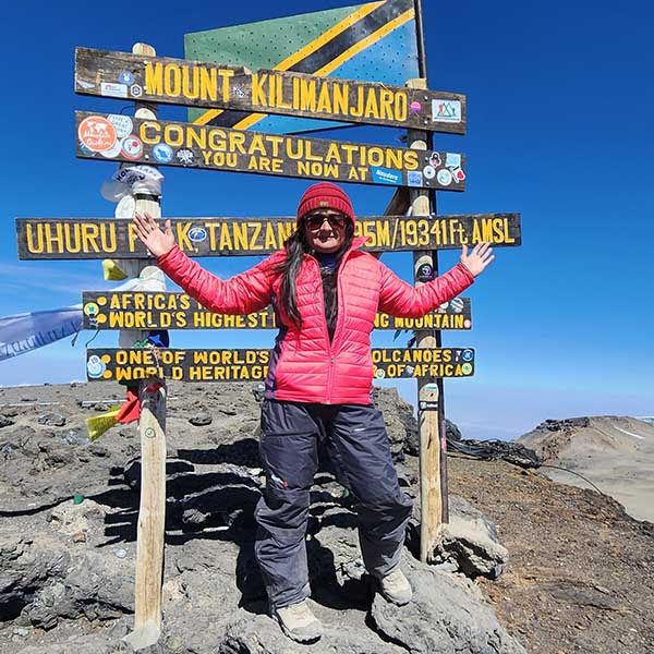 Niner Conquers Mount Kilimanjaro