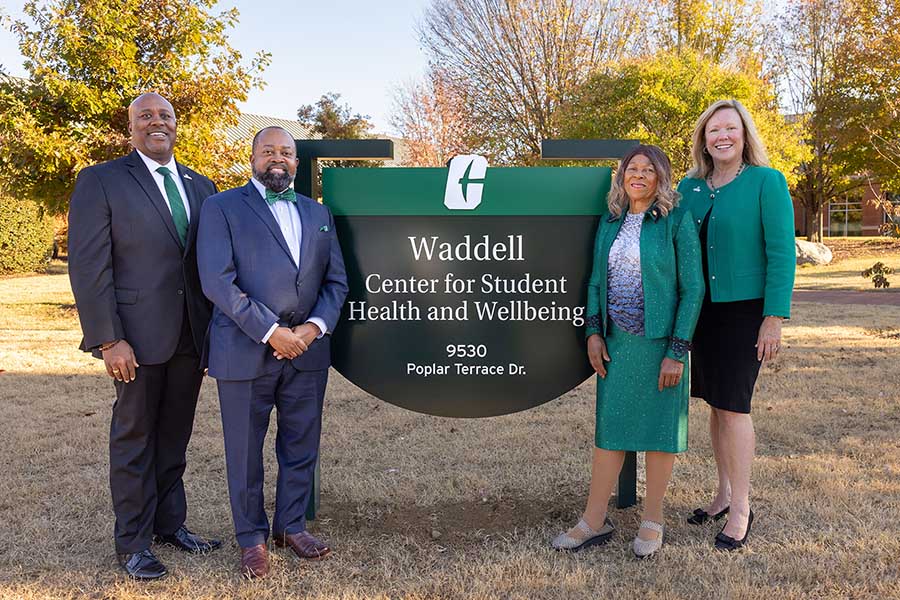 Photo of Joyce Davis Waddell Center for Student Health and Wellbeing Named 