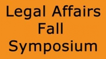 Legal affairs symposium