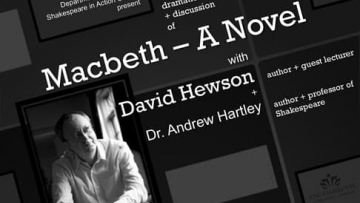Hartley, Hewson to discuss reimagining ‘Macbeth’