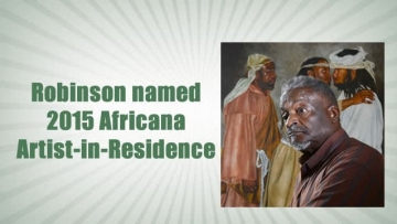 Robinson named 2015 Africana Artist-in-Residence