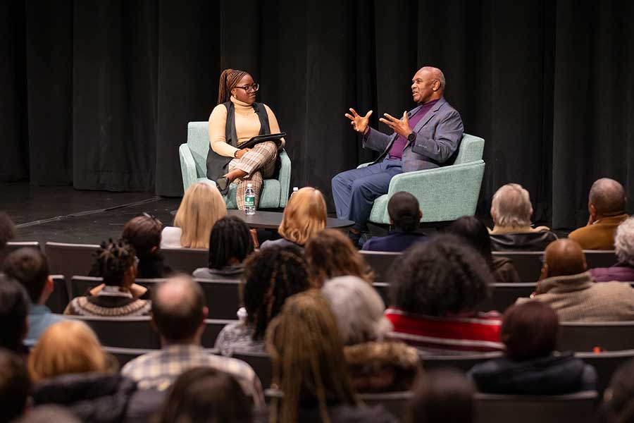 Former Charlotte Mayor Harvey B. Gantt shares lessons on leadership and accomplishing great things