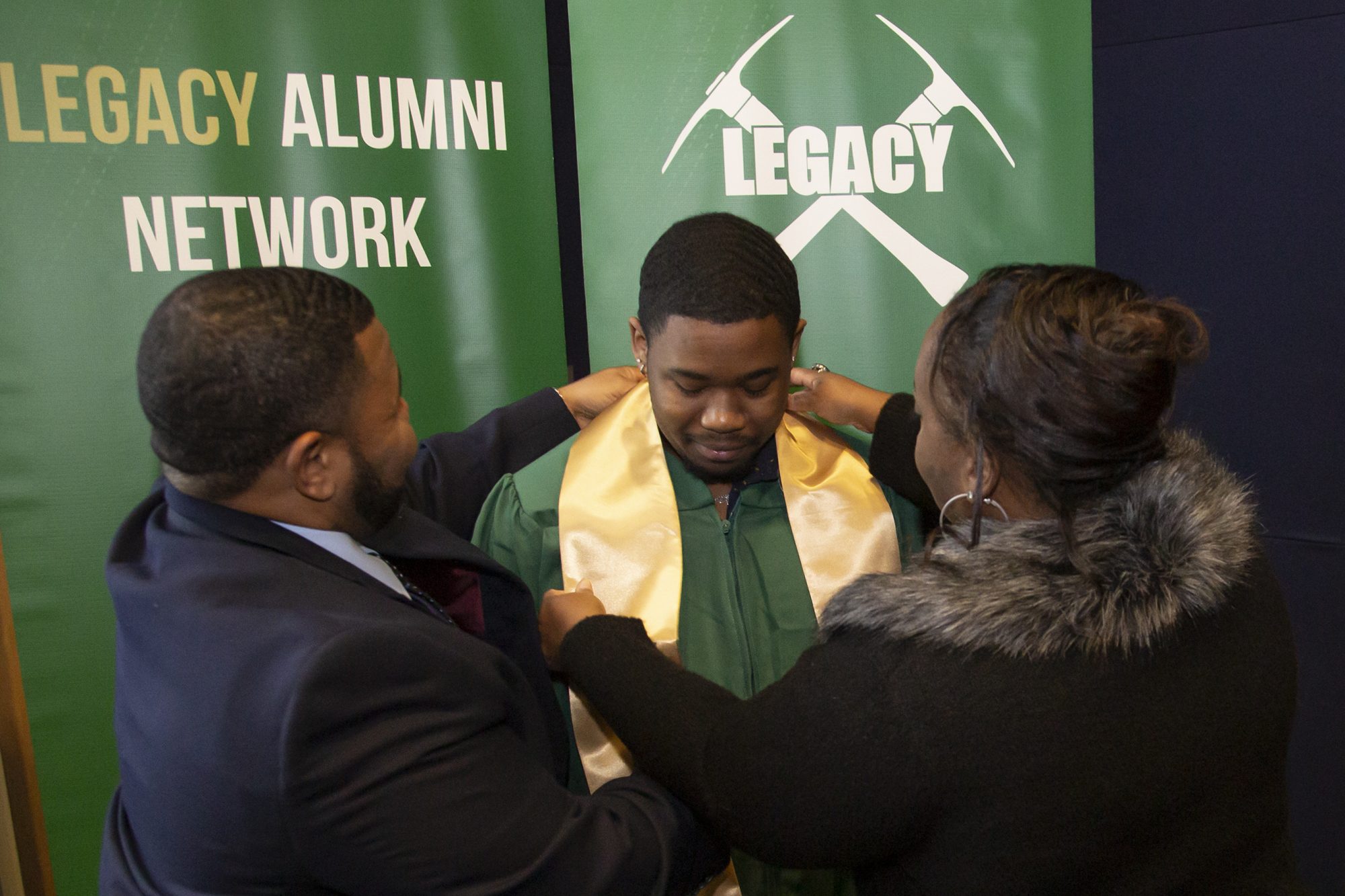 Legacy Draping Ceremony