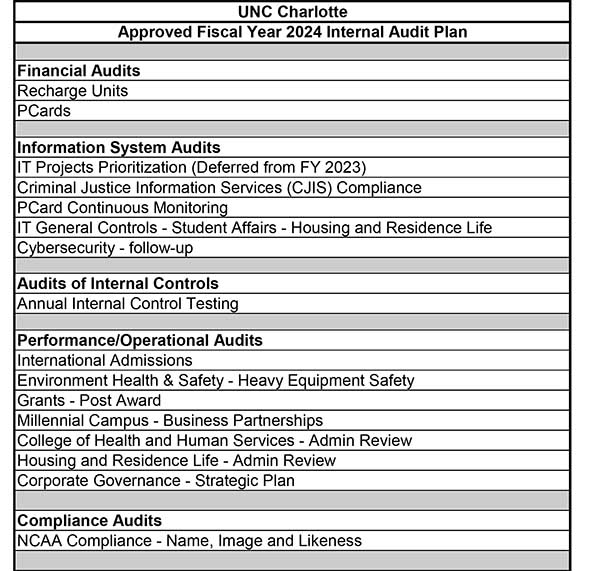 audit plan