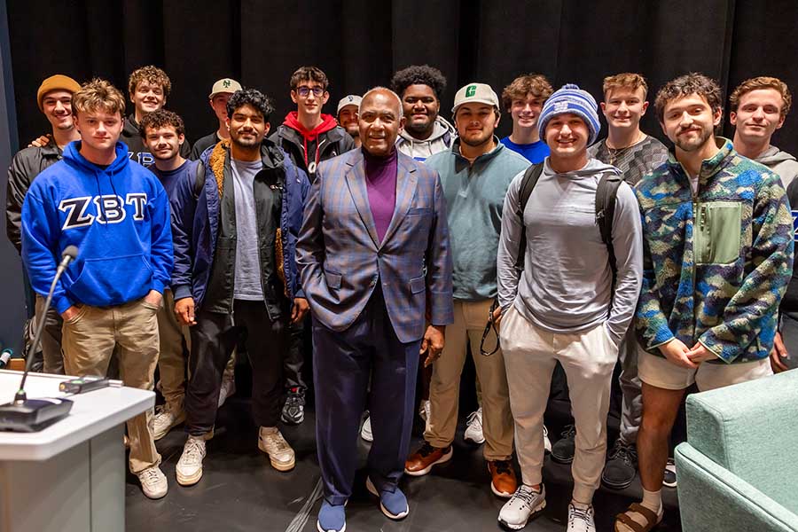 Former Charlotte Mayor Harvey B. Gantt shares lessons on leadership and accomplishing great things