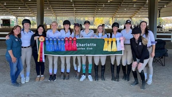 Equestrian club students