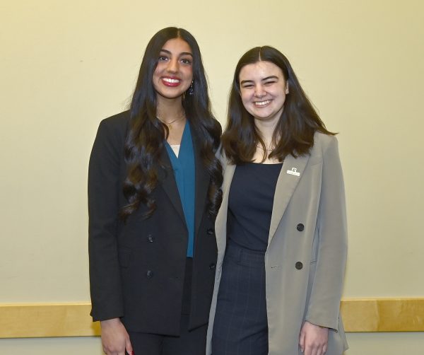 Noor Chima and Annabelle Hill