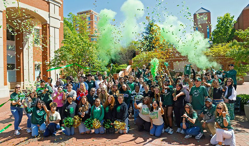 Niner Nation Gives CHHS/CoED Plaza Celebration