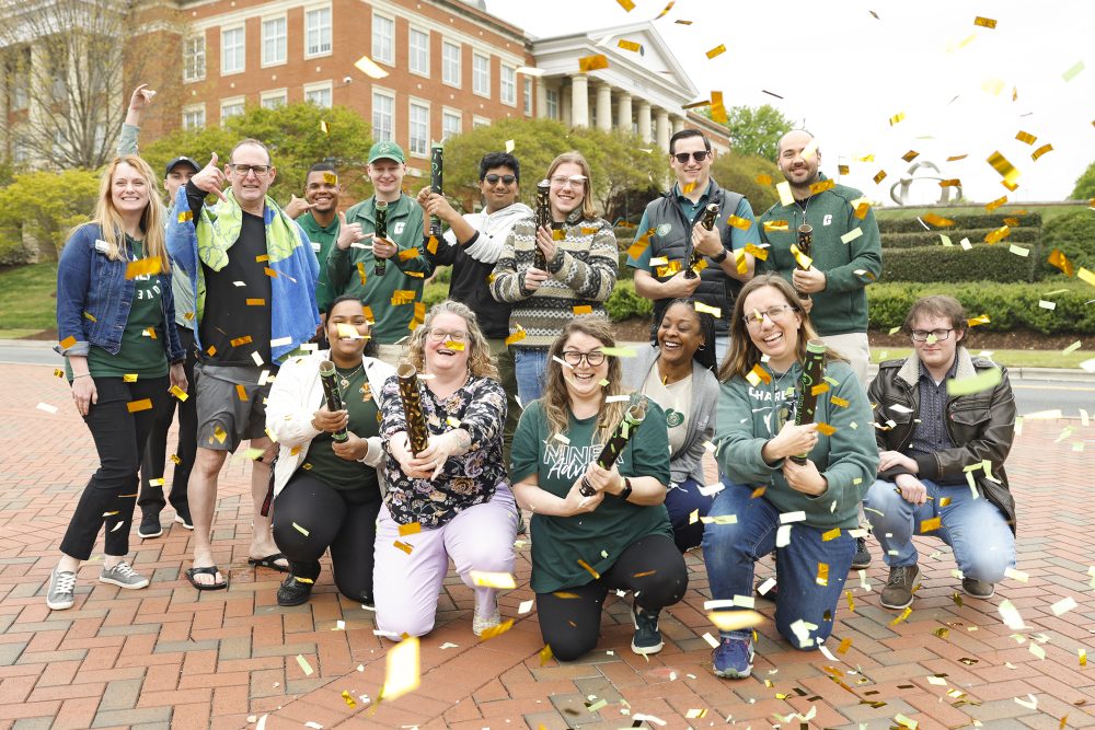 Niner Nation Gives celebration